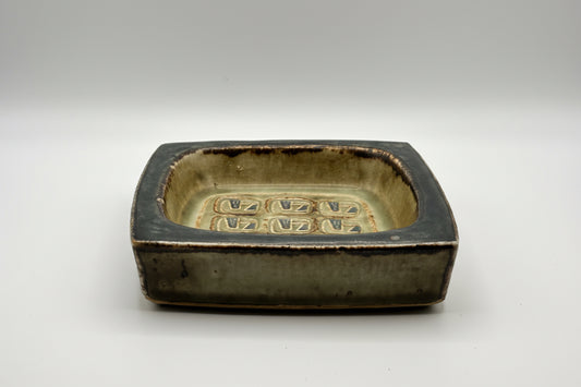 Ceramic Dish with Relief Pattern