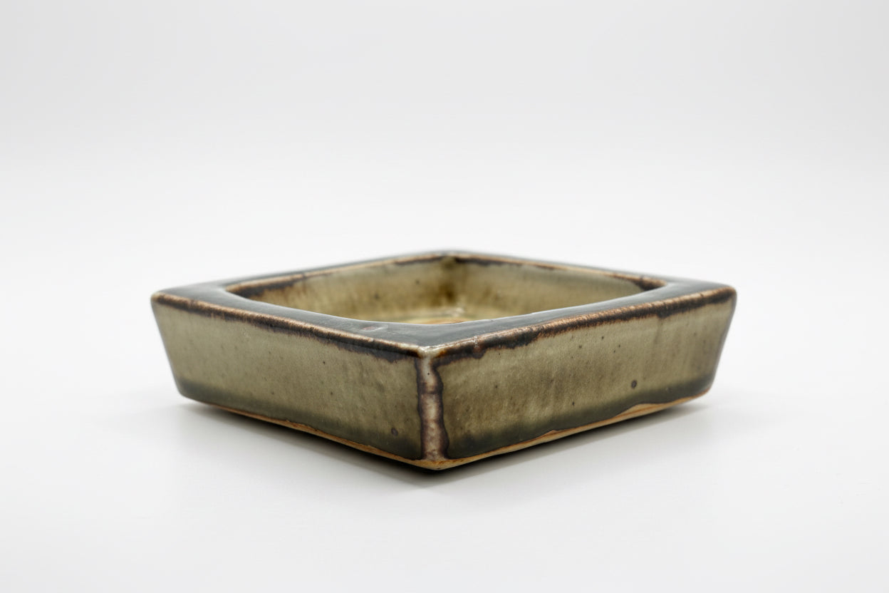 Royal Copenhagen Stoneware Dish — Geometric Relief, Denmark 1960s